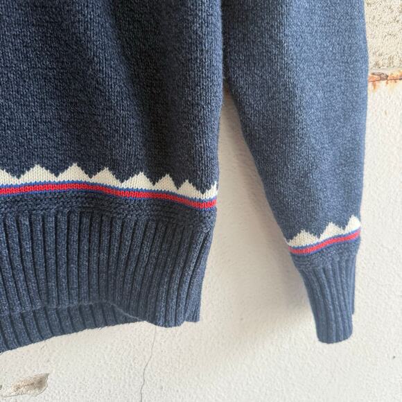 Fair Isle Sweater Nordic Knit Winter Pullover Women S American Eagle Holiday - Picture 2 of 9